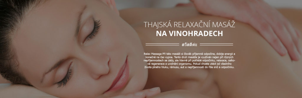 Sangdao thajské masáže Praha