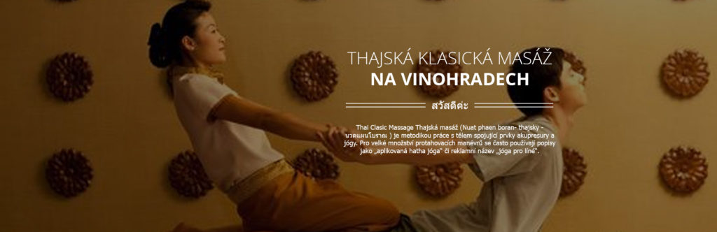 Sangdao thajské masáže Praha
